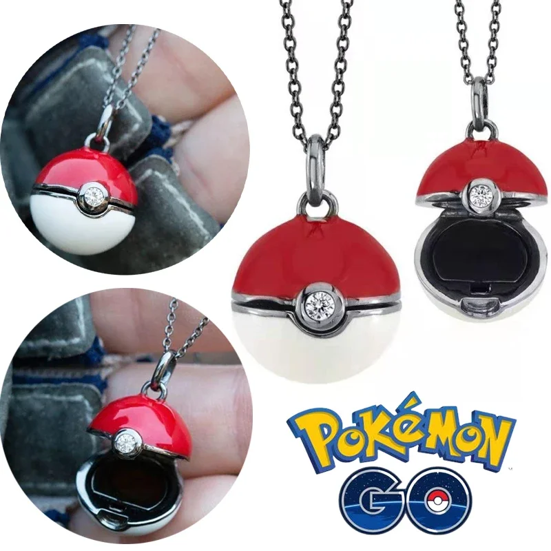 Pokeball Cosplay Prop - Naszyjnik Poke Ball Figurka Pokemon Akcesoria