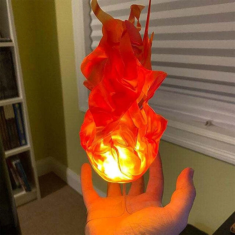 Cosplay Fireball Prop - Nowa Halloweenowa Pływająca Kula Ognista Rekwizyt