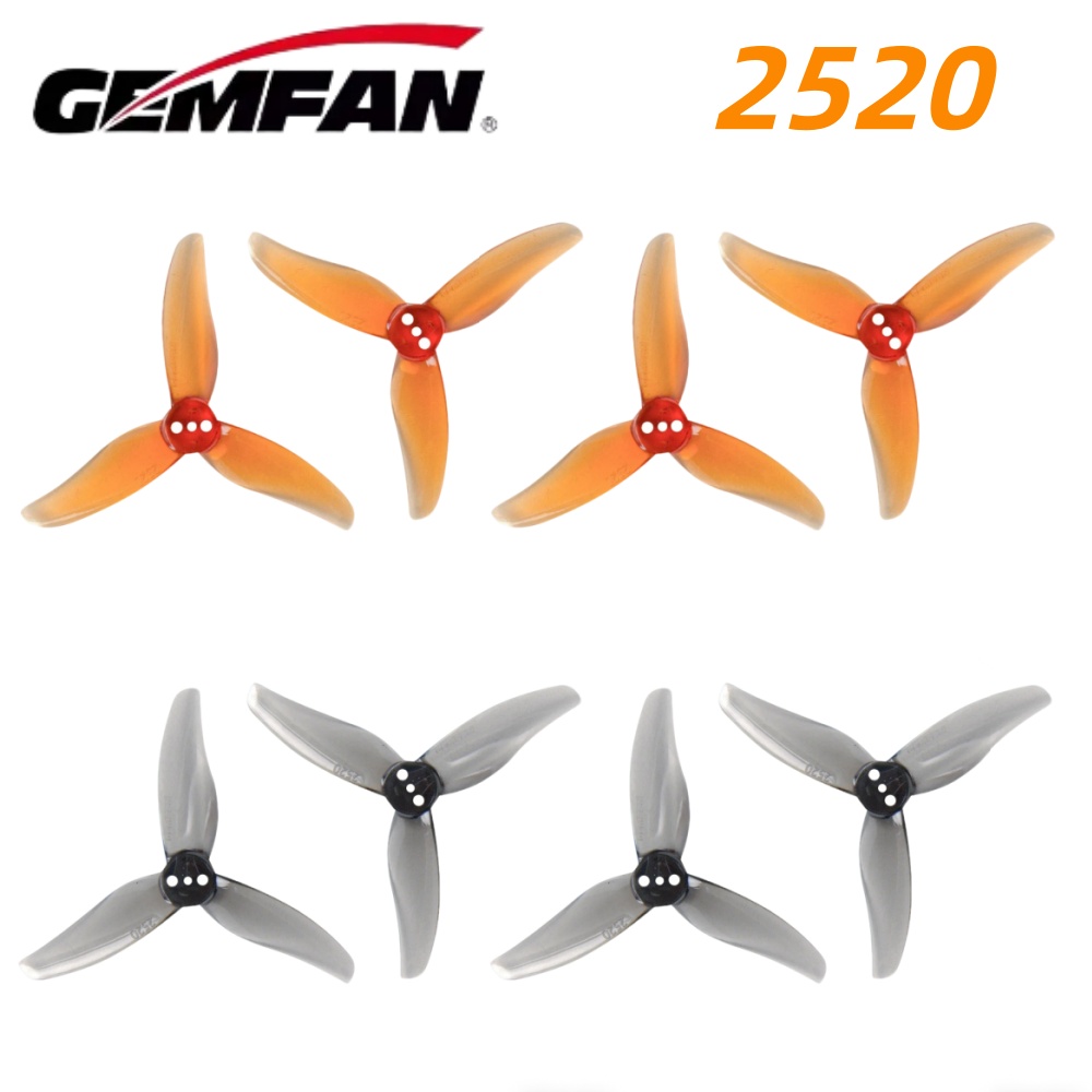 Ekko Cosplay Prop - 4 pary śmigieł Gemfan Hurricane 2520