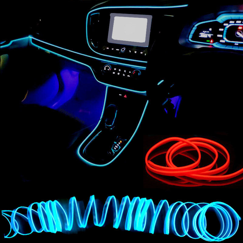 Led El Wire - 1/3/5m Samochodowa Taśma LED do Oświetlenia