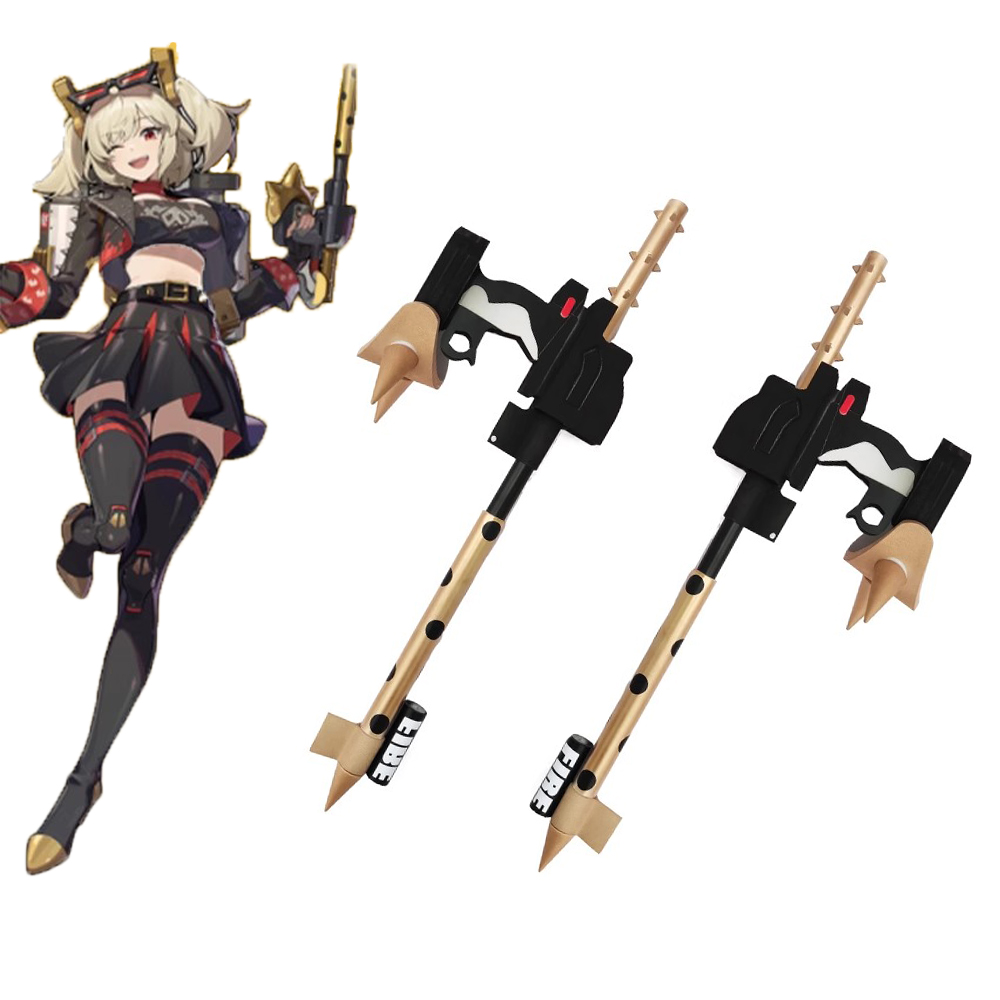 Burnice Cosplay Prop - Gra Burnice Whita Zenless Zone Zero