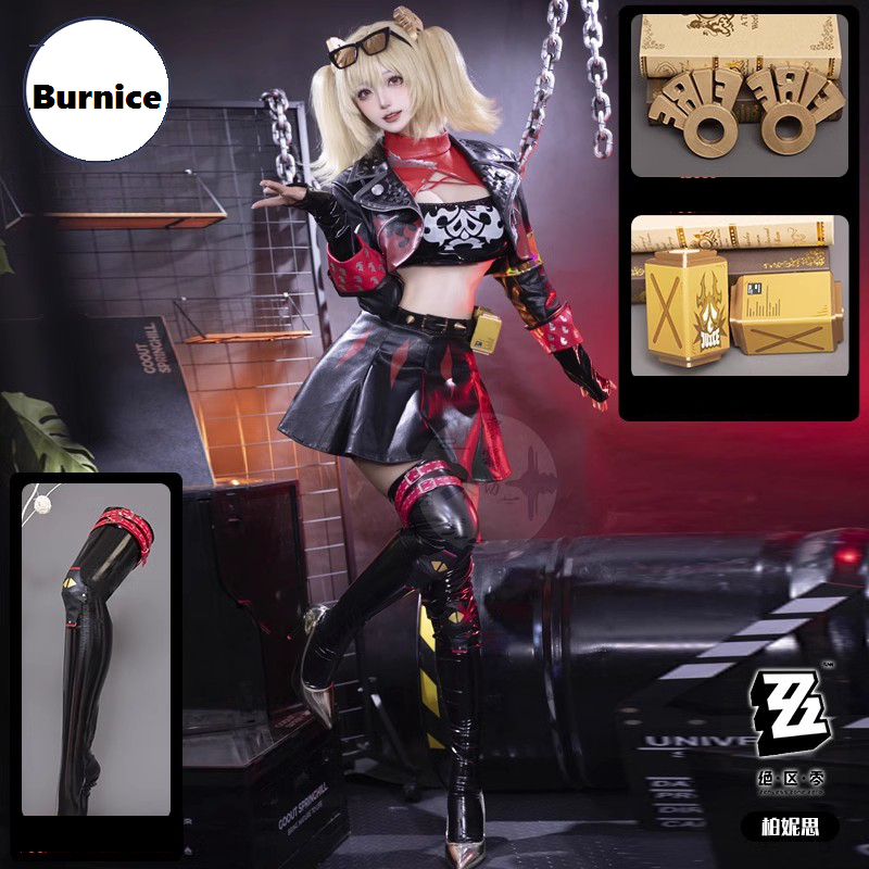 Burnice Cosplay Prop - Kostiumy Cosplay Zenless Zone Zero Burnice