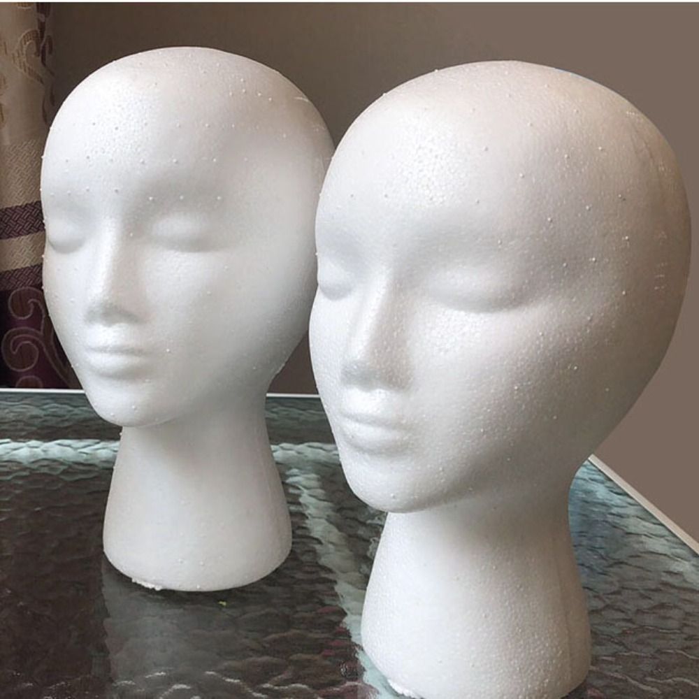 Cosplay Prop Foam - Stojak na okulary z głową manekina,