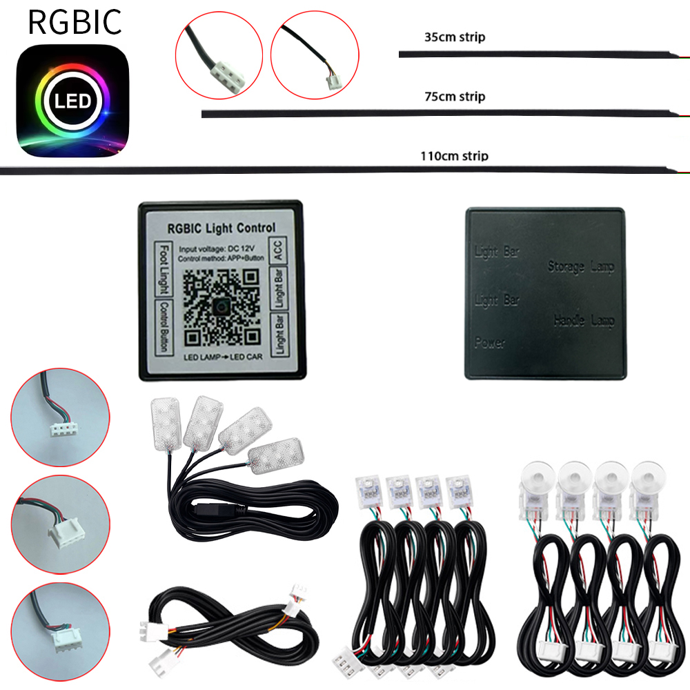Led El Wire - Pełne kolory Streamer Symphony RGBIC Akcesoria