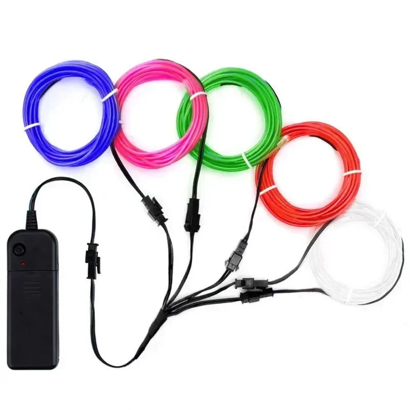 Led El Wire - 1M/3M/5M elastyczna lampa neonowa dekoracja sukni