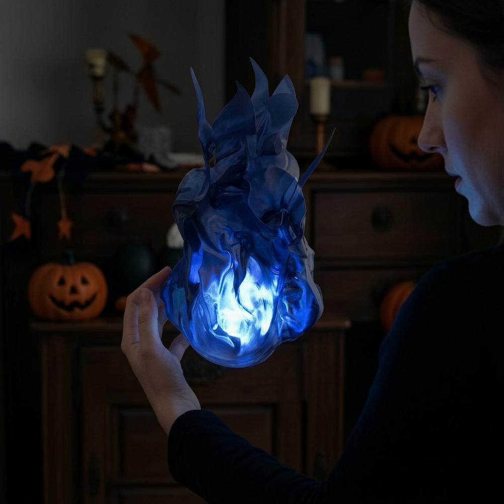 Symulowany płomień, ręczny rek – Cosplay Fireball Prop recenzja i cena