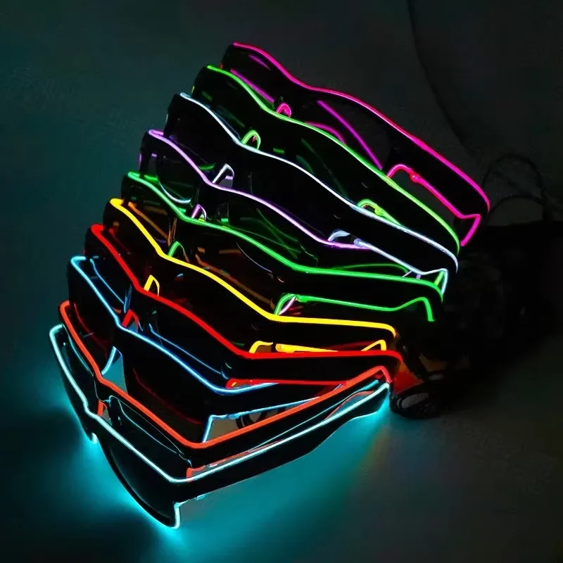 Neonowe okulary LED z kolorowy – Led El Wire recenzja i cena