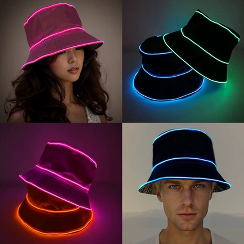 Czapka plażowa LED w jednolity – Led El Wire recenzja i cena