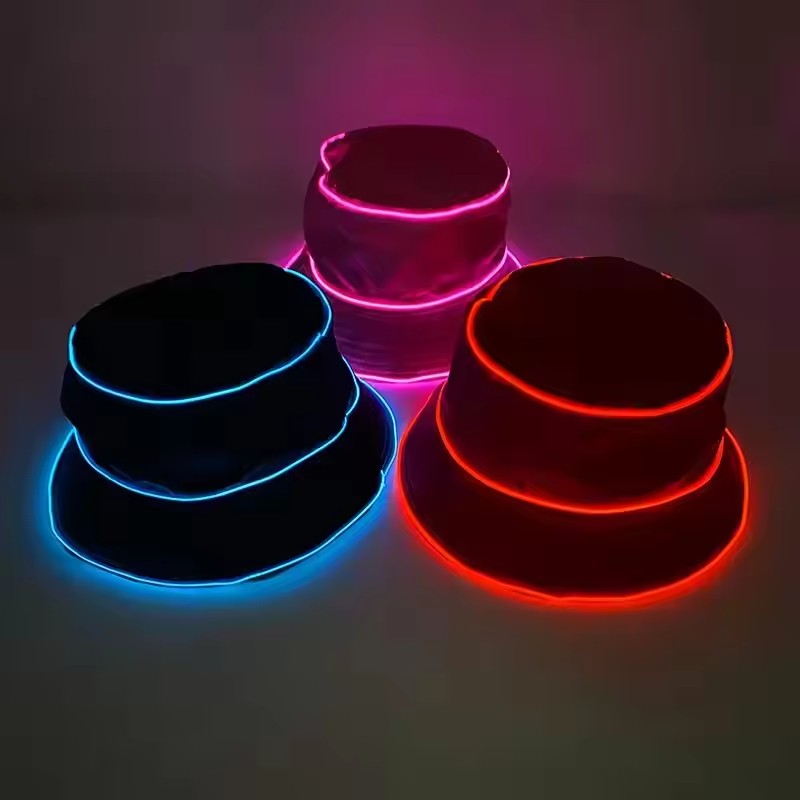 Czapka plażowa LED w jednolity – Led El Wire recenzja i cena