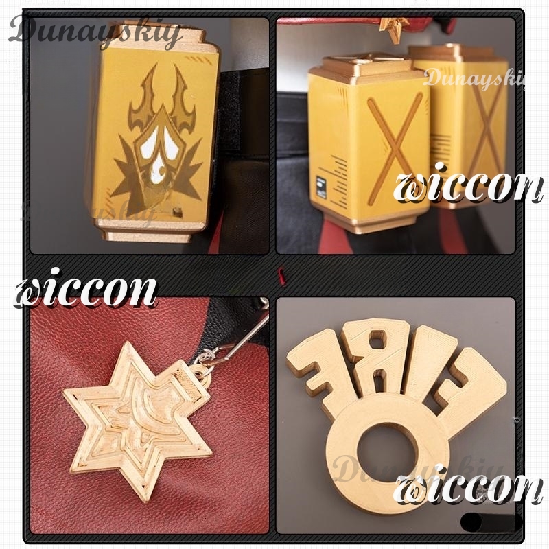 Zestaw kostiumu cosplay Burnic – Burnice Cosplay Prop recenzja i cena