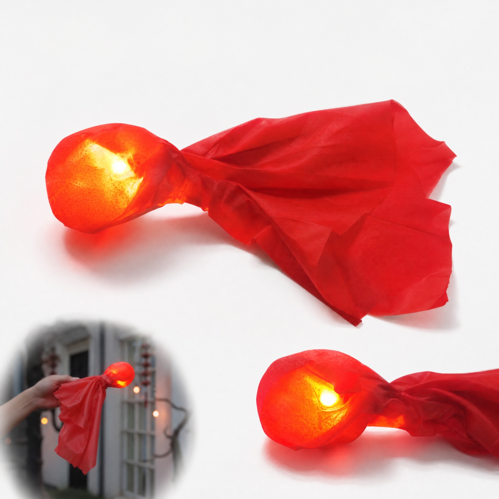 Wiszące, unoszące się kule ogn – Cosplay Fireball Prop recenzja i cena