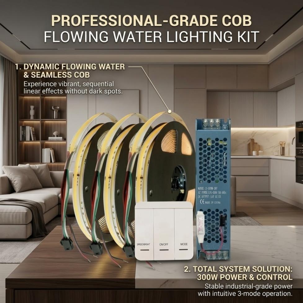 Taśma LED COB WS2811 IC DC24V  – Led El Wire recenzja i cena