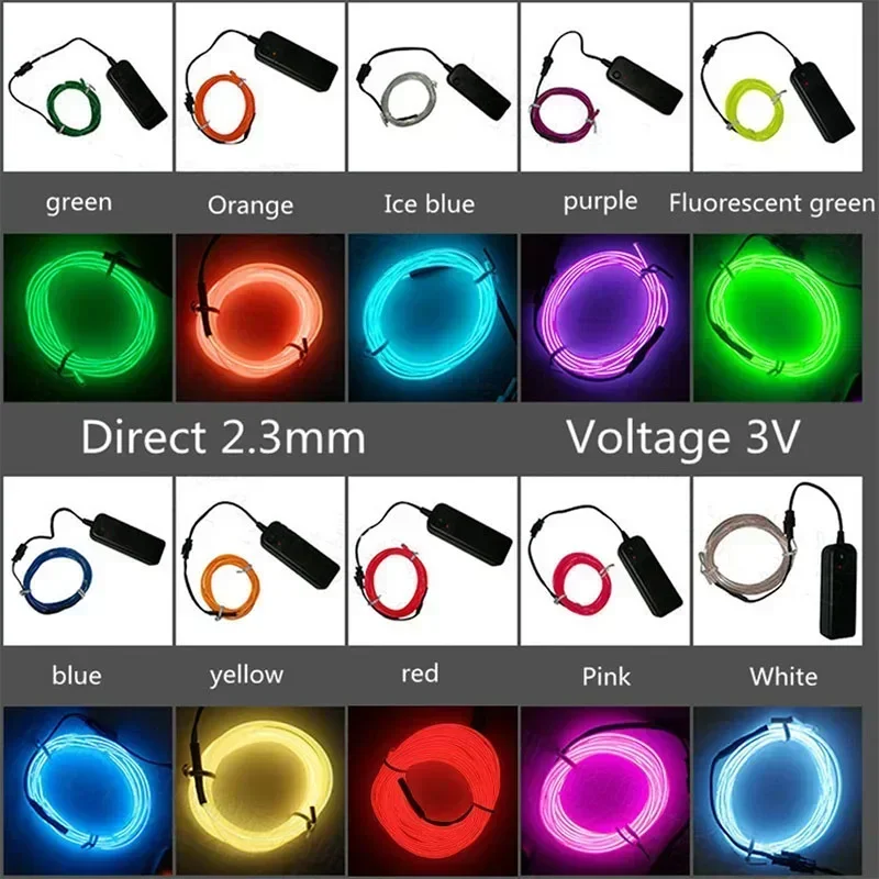 1M/3M/5M elastyczna lampa neon – Led El Wire recenzja i cena